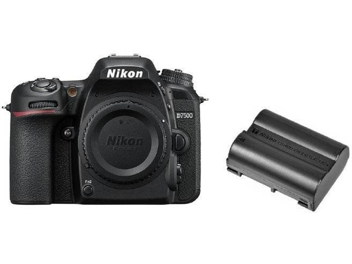 Kit Cámara Réflex NIKON D7500 Corpo + Bateria EN-EL15A