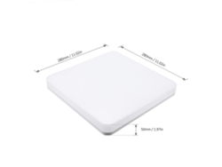 Rebe-lámpara De Techo Led Tomshine 24w 100-265v Ip65 Resistente Al Agua 4000k Luz Blanca Natural Para Salón Cocina Balcón Pasillo