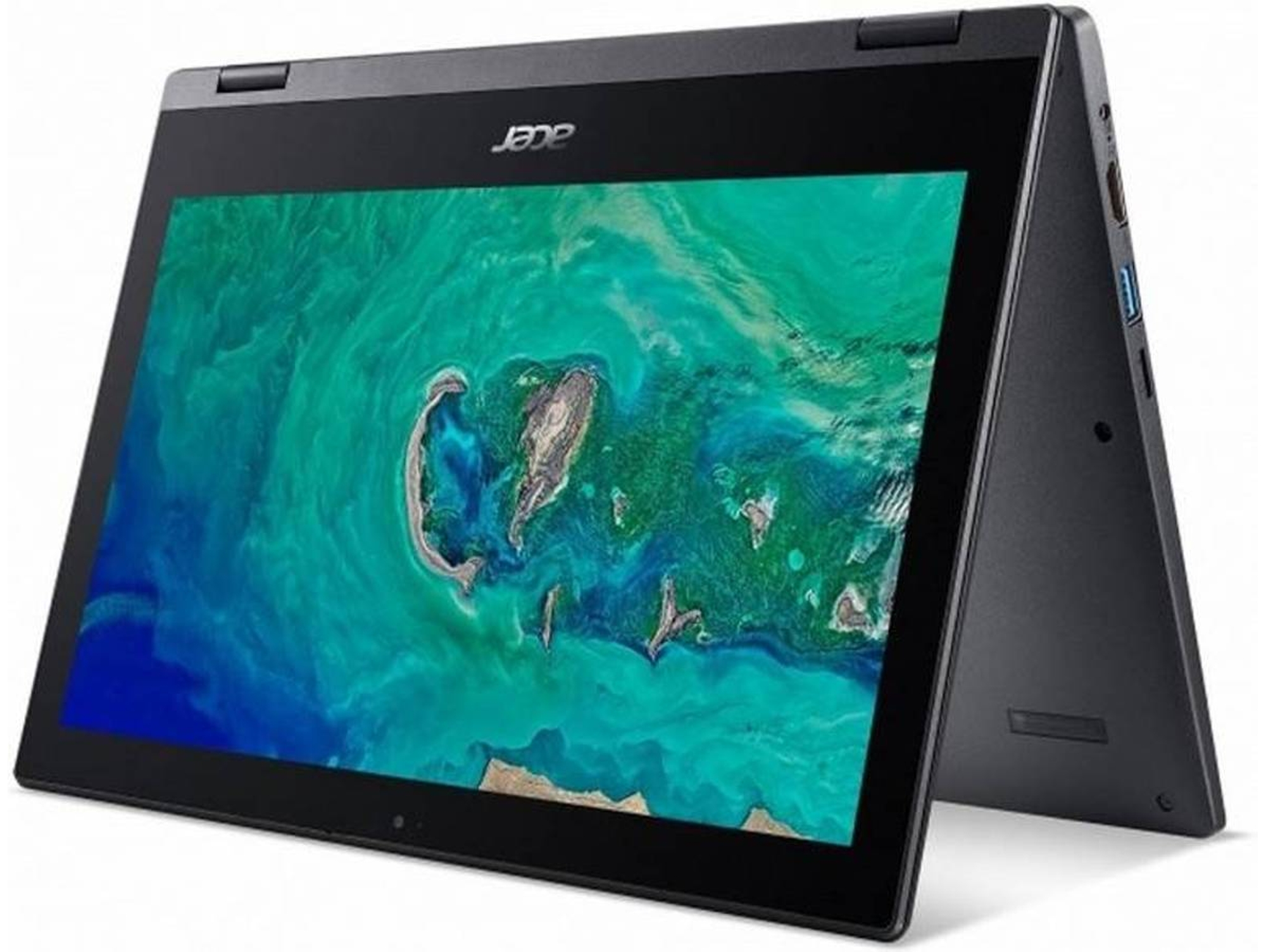 Portátil Convertible 2 en 1 ACER Spin 1 SP111-33-C1QY - NX.H0UEB.003 (11.6'' - Intel Celeron N4000 - RAM: 4 GB - 64 GB Flash - Intel UHD 600)