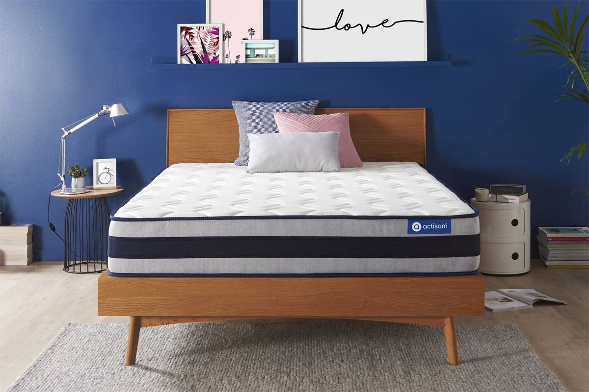 Colchón ACTISOM Actiflex Ergo (120x210 cm - Muelles Ensacados y Viscoelástica)