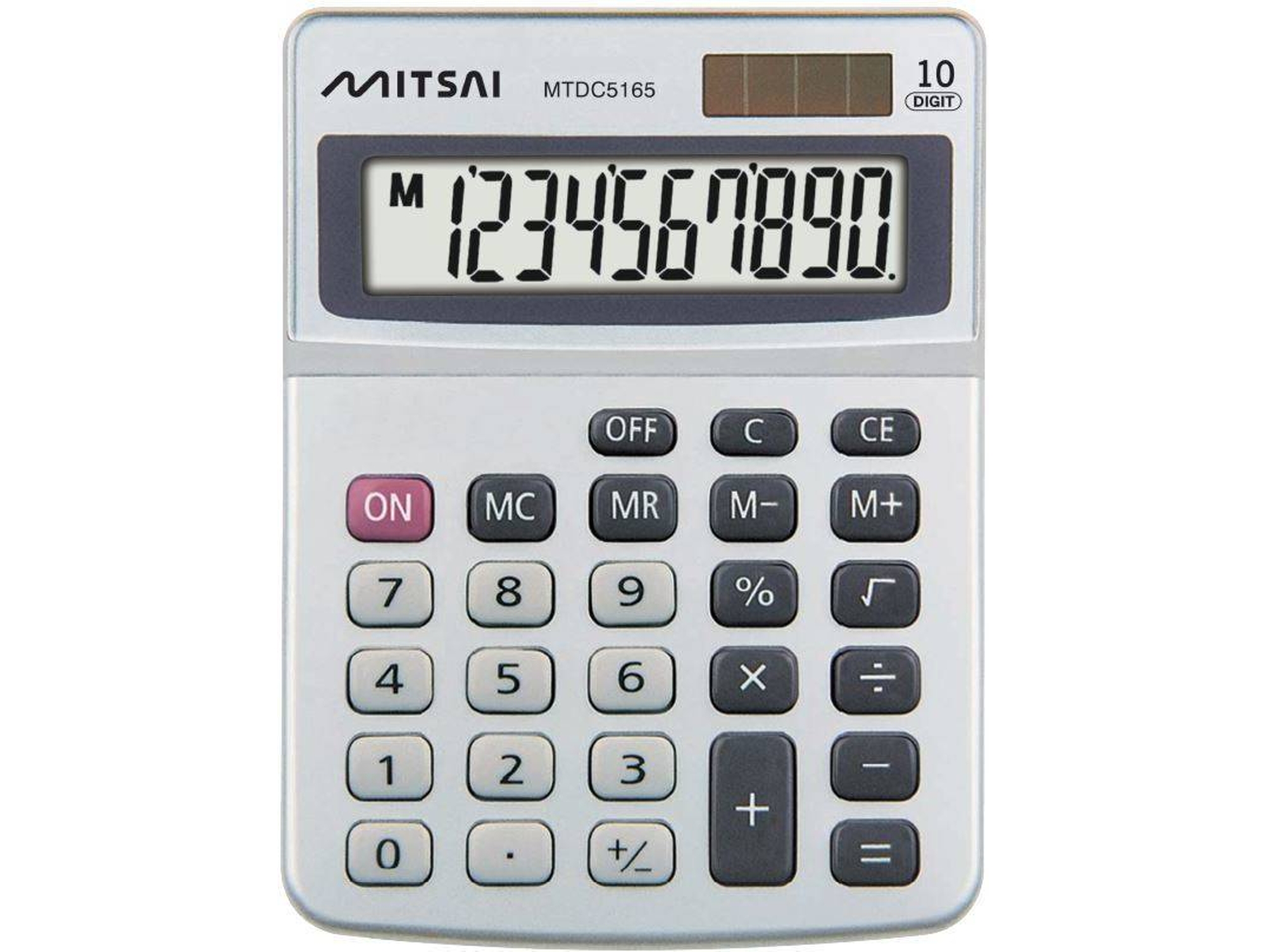 Calculadora de Escritorio MITSAI 5165 SL Gris