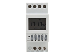 Temporizador Digital Tm624 Con Interruptor De Encendido, 40 Grupos, Montaje En Riel Din.