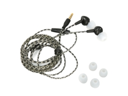 Auriculares Ergonómicos Con Cable De 3,5 Mm, Micrófono Y Controles Para Android E Ios, 20-20 Khz, 1,2 M