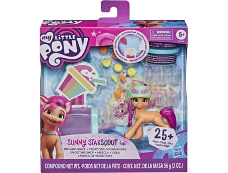 Muñeco MY LITTLE PONY Sunny Starscout Mezcla y Crea (Edad Mínima: 5 Años - 6.4 x 20.3 x 23.8 cm)