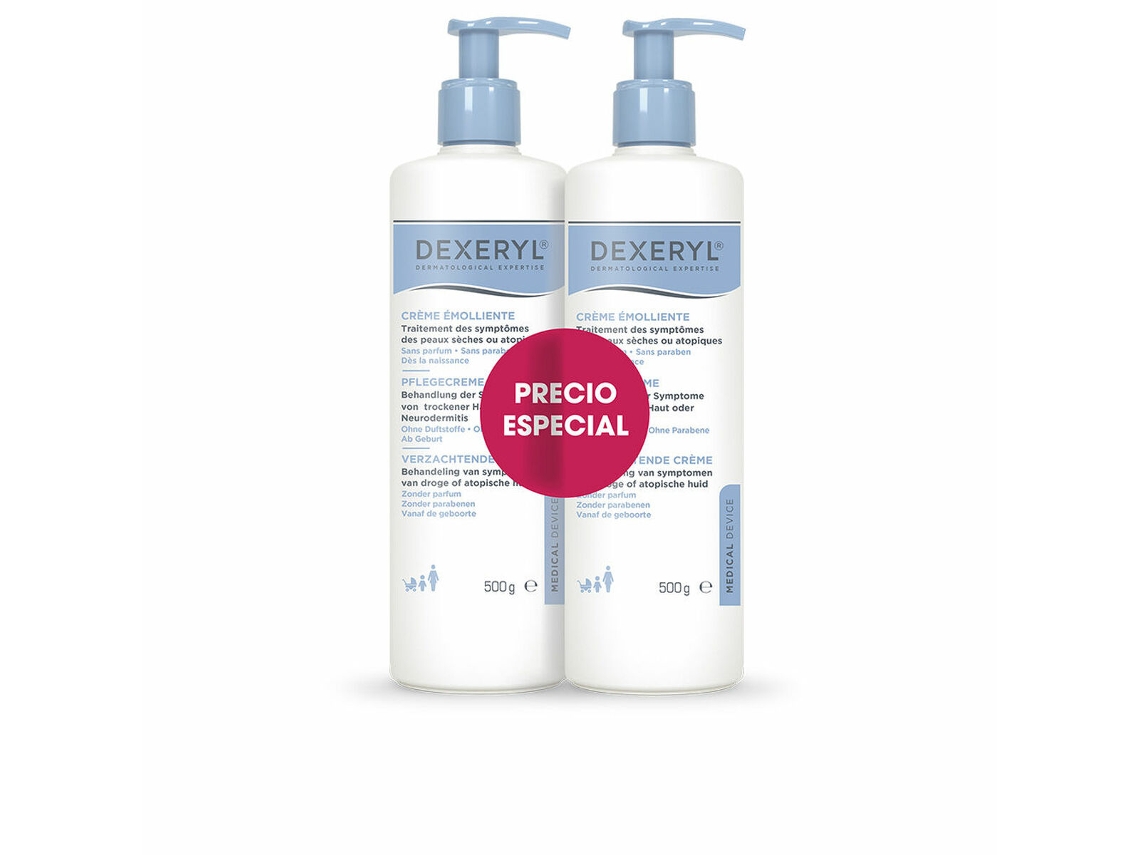 Dexeryl Dermatological Expertise Crema Calmante 500 g 2 Unidades