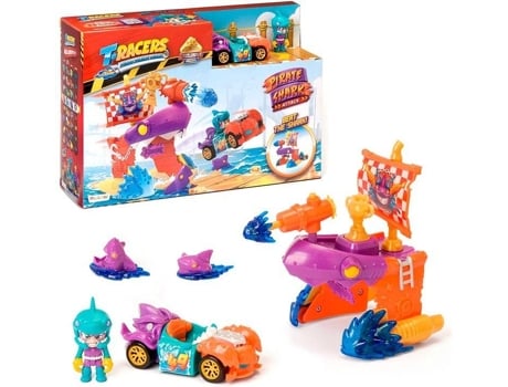 Coche de Jugar CREATIVE TOYS T-Racers S Playset Pirate Shark (Edad Mínima: 3 Años)