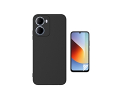 Kit De Película Protectora Frontal De Hidrogel Funda Protectora Trasera De Silicona Gift4me Para Xiaomi Redmi 15a 5g - Negro