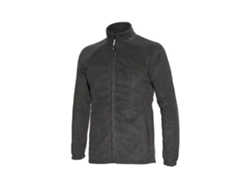 Polar Cremallera Completa Meja Gris