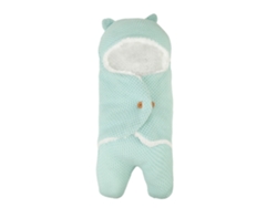 Saco De Dormir De Invierno Para Bebés Con Capucha Y Funda Gruesa Y Resistente Al Viento, Ideal Para Niños, Educativo Y Duradero.