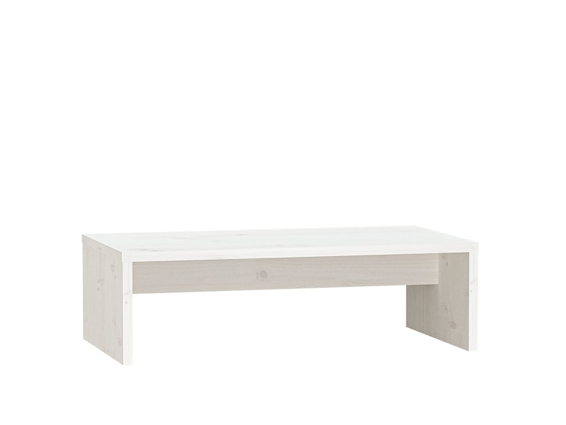 Soporte para monitor 50x27x15 cm Pino macizo Blanco MAISON EXCLUSIVE