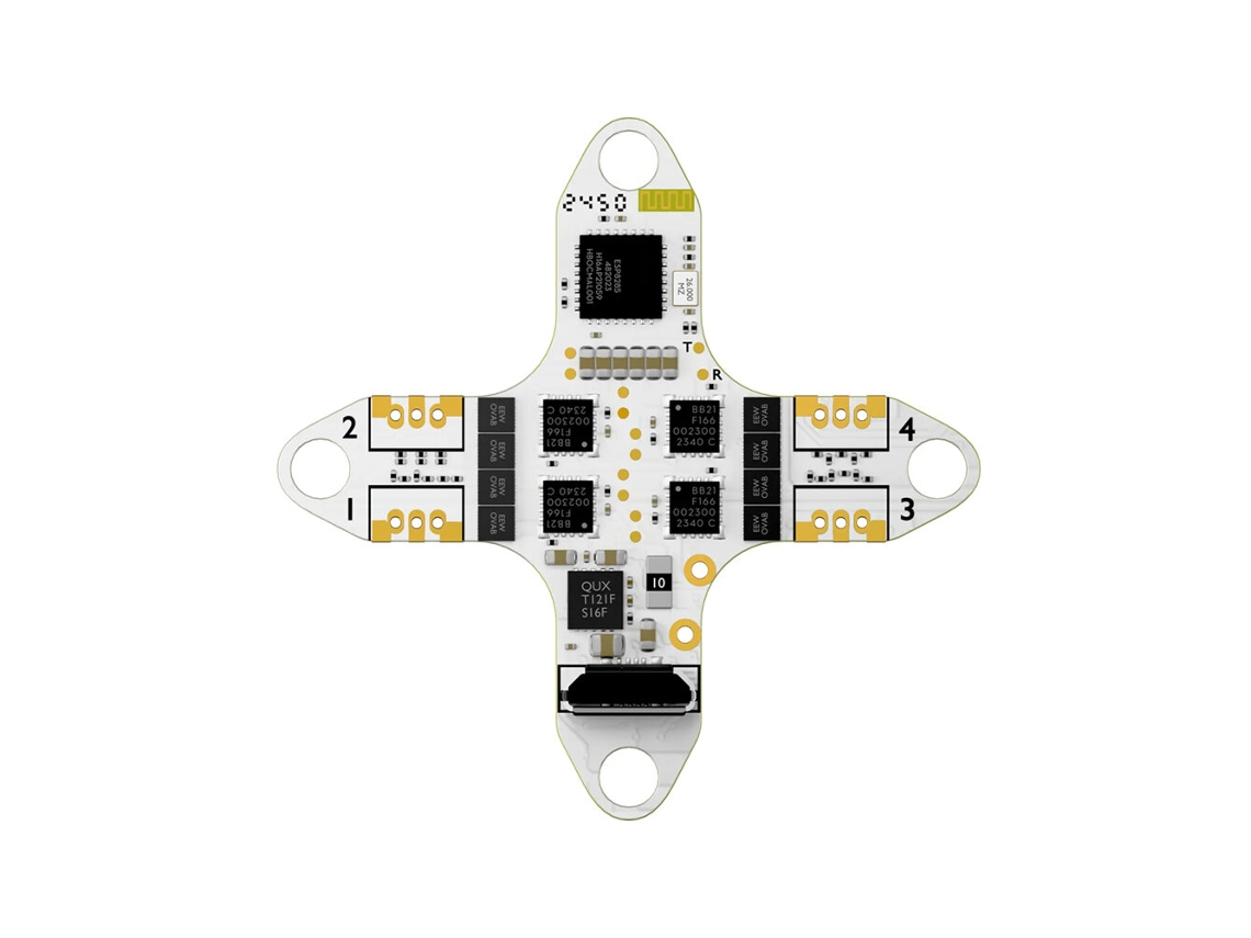 Controlador De Vuelo Flywoo Goku F405 Hd Elrs Aio 25.5x25.5mm Bec 5v Esc 1s 5a Para Drones Fpv Firefly16 Firefly18 O4 Walksnail Hdzero