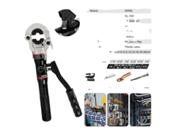 Crimpadora hidráulica de manguitos de cable, presión de 8 t, AL 300 OEM