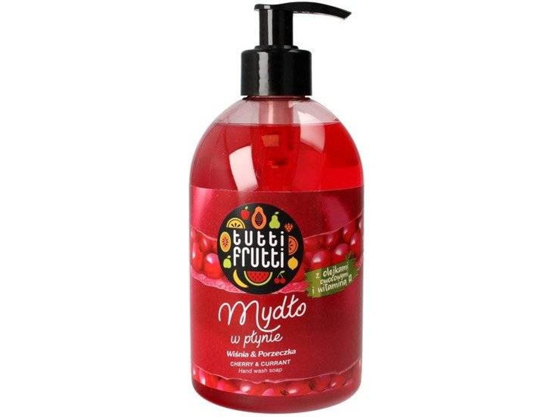 Jabón TUTTI FRUTTI Liquid Cherry & Currant (500ml)