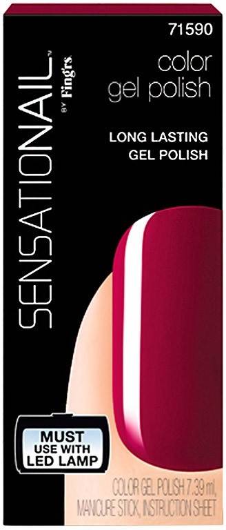 Fingrs Sensationail Gel de uñas tono sugar plum 7.39 ml 590