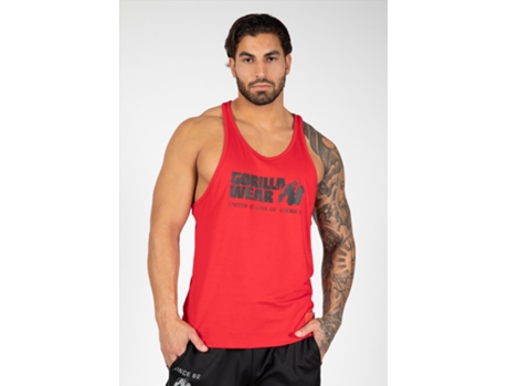 Tank Top Classic GORILLA WEAR (Rojo - Xxl)