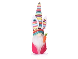 Boneca Anão Coelho Elfo Sem Rosto Páscoa Decorativa Presente Infantil Cute 20cm