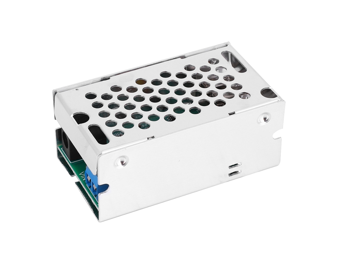 Módulo Convertidor Reductor De 24 V/12 V A 5 V 5 A Con 4 Salidas Usb Y Carcasa De Aluminio.