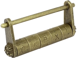 De Metal Tono Bronce