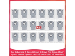 18pcs Dust Bags For Q ,q S,qrevo Pro, Qrevo Maxv,qrevo Master,qrevo Curv,s8 Maxv Ultra,s8 Max Ultra
