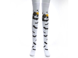 Calcetines De Halloween Con Manchas De Sangre Por Encima De La Rodilla Para Disfraces De Fiesta.