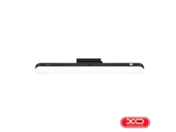 Linterna LED portátil magnética XO de 2,5 W y 1200 mAh, color negro