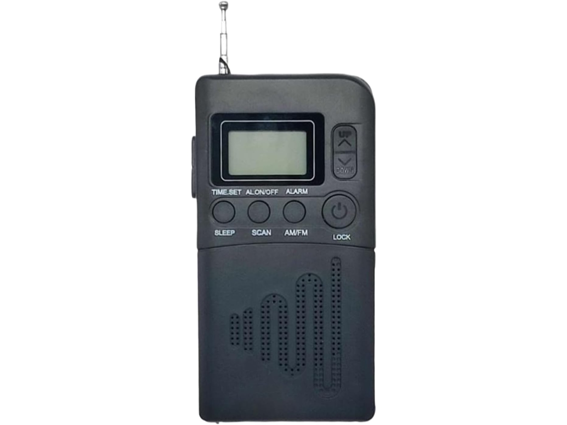 Radio Am/fm De Bolsillo | Receptor Am/fm Portátil | Pantalla Lcd Digital