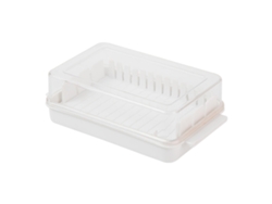 Caja Para Cortar Mantequilla Con Tapa De Plástico, Recipiente Hermético Para Guardar Alimentos En El Refrigerador.