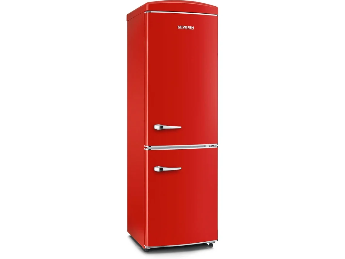 Frigorífico Combi  SEVERIN RKG8997  (No Frost - 194,3 cm -315 L - Rojo)