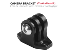 Soporte rápido para ciclocomputador, cámara y linterna, base GPS dual compatible con Igpsport, Garmin, Bryton, Wahoo y Viewleaf.