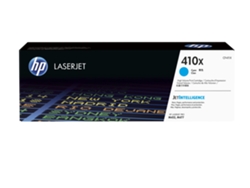 Cartucho de tóner original LaserJet HP 410X cian de alta capacidad