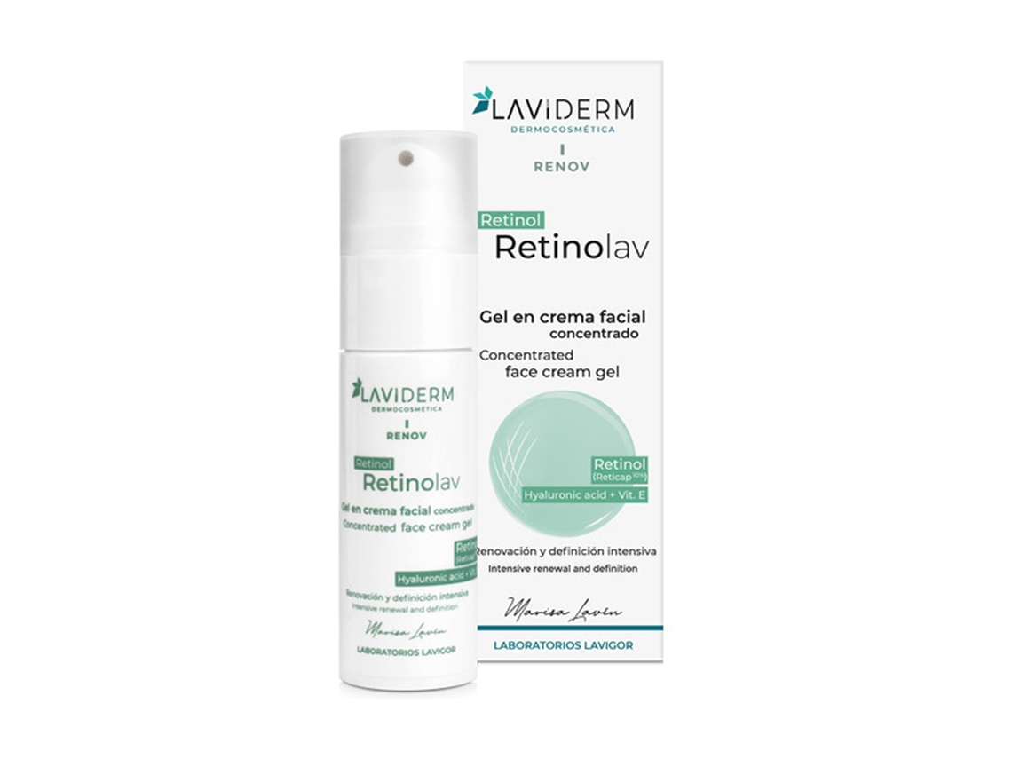 Lavigor - creme facial laviderm retinolav gel 30 ml de creme