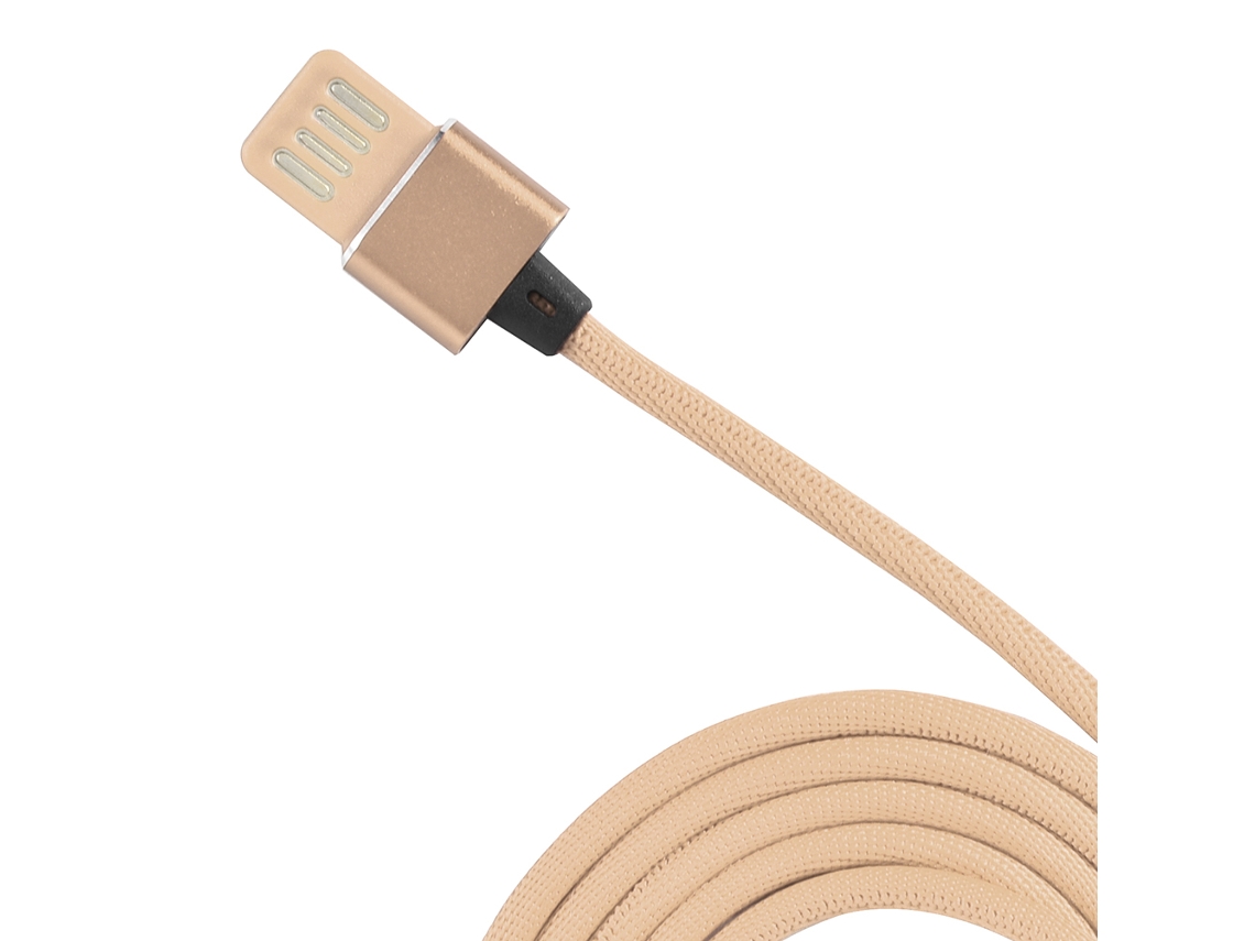 Cable De Datos Trenzado De Algodón De Codo Simple Type-c Para Carga Y Transmisión De Datos