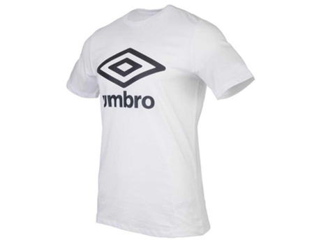 Camiseta de Hombre para Fútbol UMBRO Wardrobe Logo Blanco (XL)