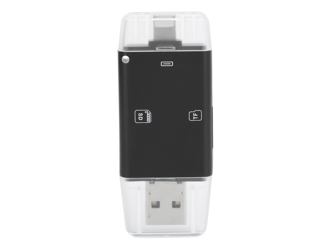 Lector De Tarjetas 3 En 1 Para Teléfonos Apple Para Leer Tarjetas Sd
