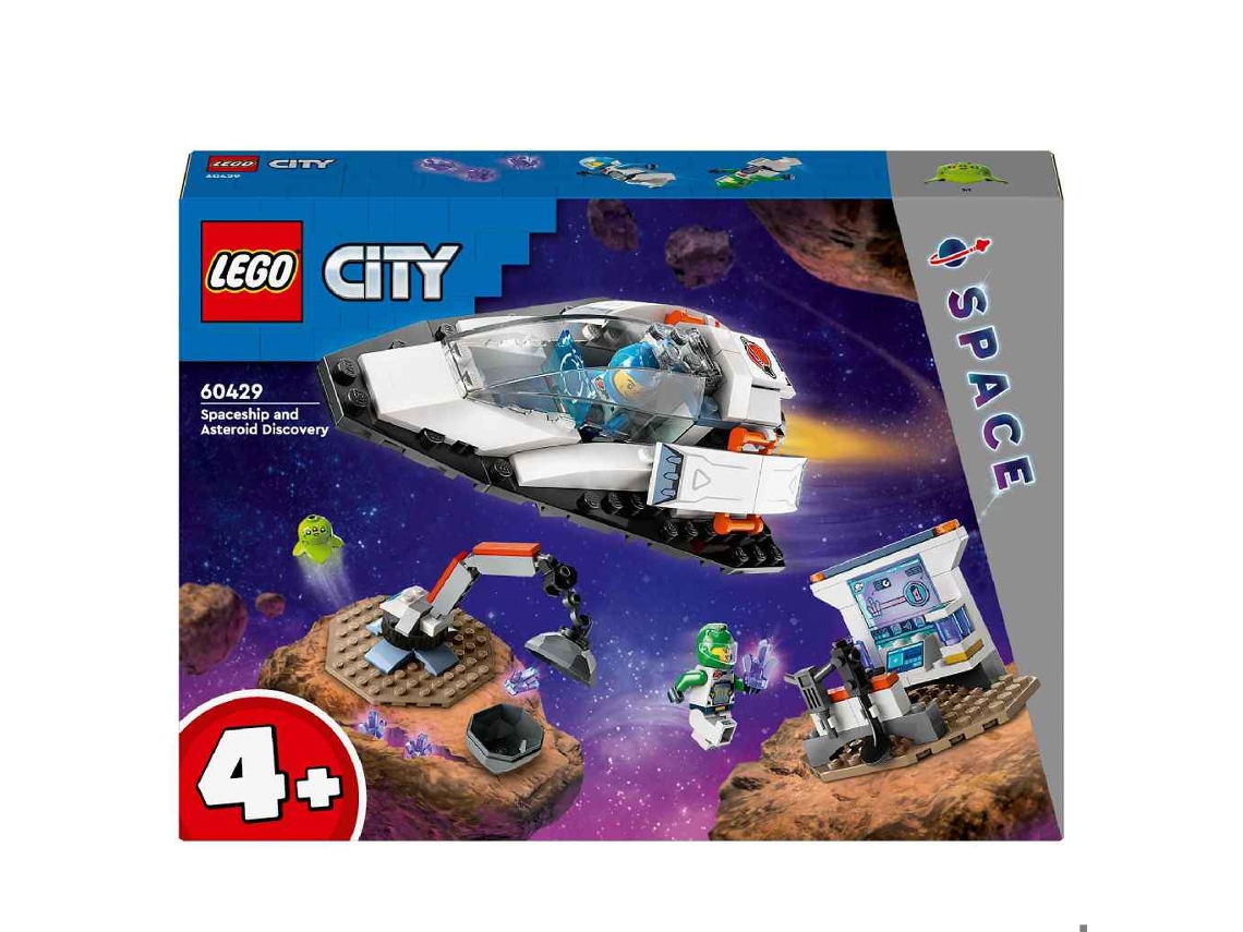 Nave Espacial e Descoberta de Asteroide - 60429 LEGO-CITY 