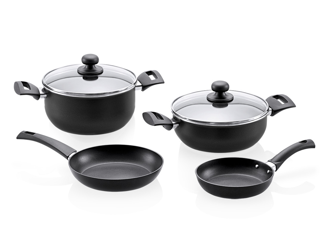 Batería de Cocina FLAMA Gocook Inducción (4 Piezas)