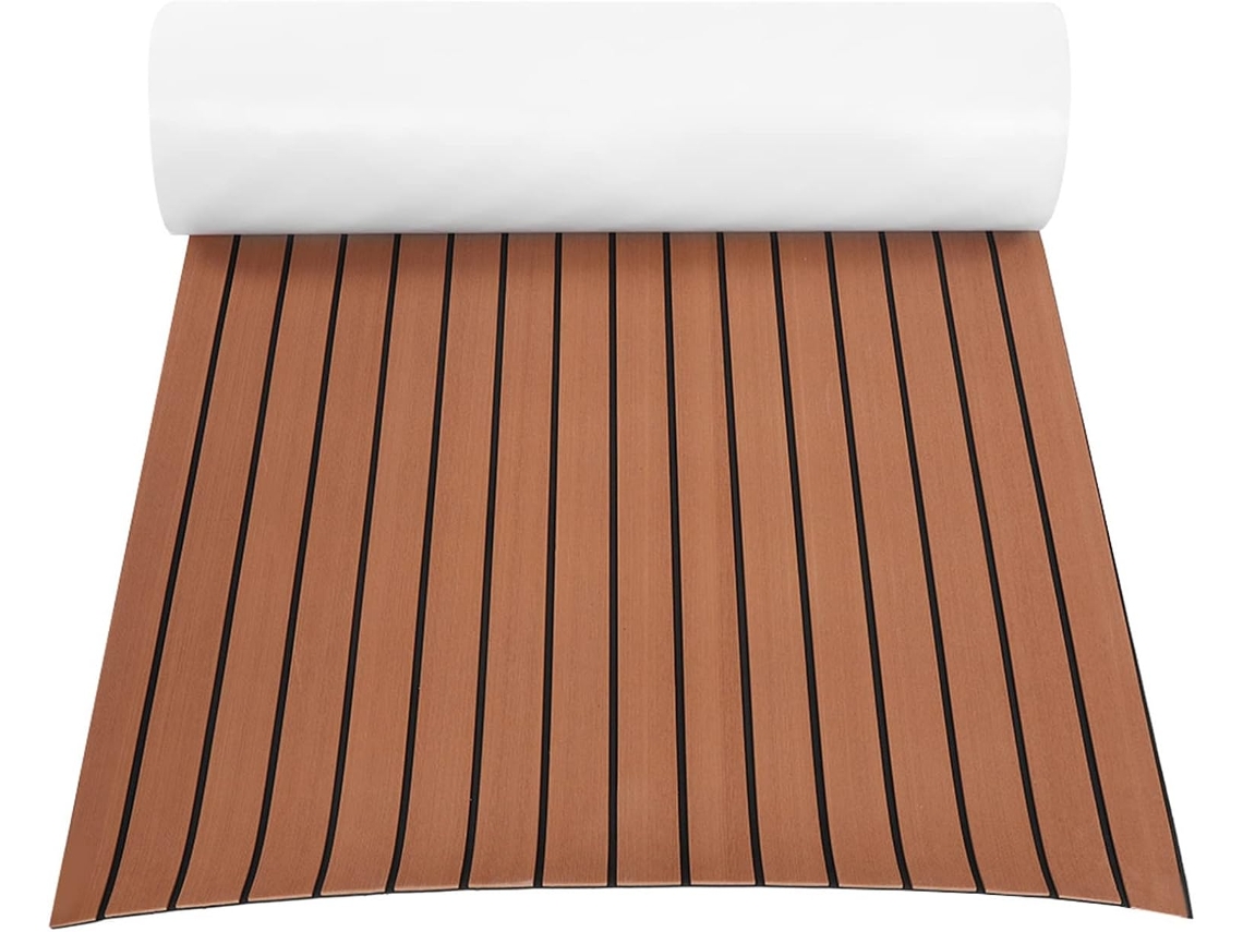 Tapis De Sol En Mousse Eva Pour Bateau - Marin Faux Teck Antidérapant Pour À , Camping-car, Yate,
