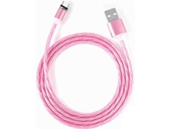 Cable CYOO 3120984 (USB - USB-C - Rosa)