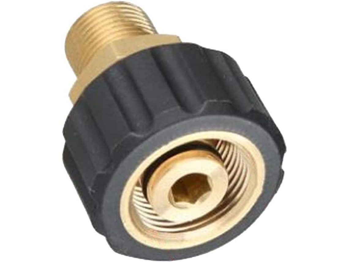 Adaptador De Conexión Rápida Para Accesorios De Hidrolavadoras De Alta Presión - M22f G3/8f Latón 5,5 Cm