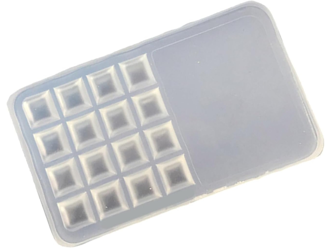 Bandeja De Pintura Plegable De Silicona Con Múltiples Compartimentos Para Artistas