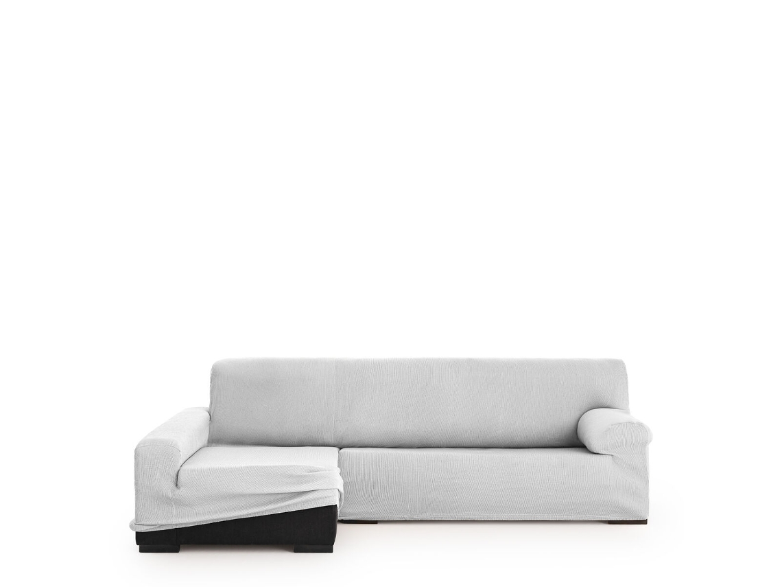 Funda para chaise longue de brazo largo izquierdo EYSA ULISES Gris Perla 170 x 110 x 310 cm