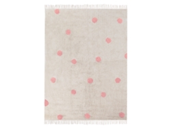 Alfombra de pelo corto BELIANI Dardere de Algodón Beige 140x200