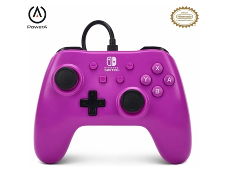 Mando Gaming POWERA GRAPE Morado Nintendo Switch