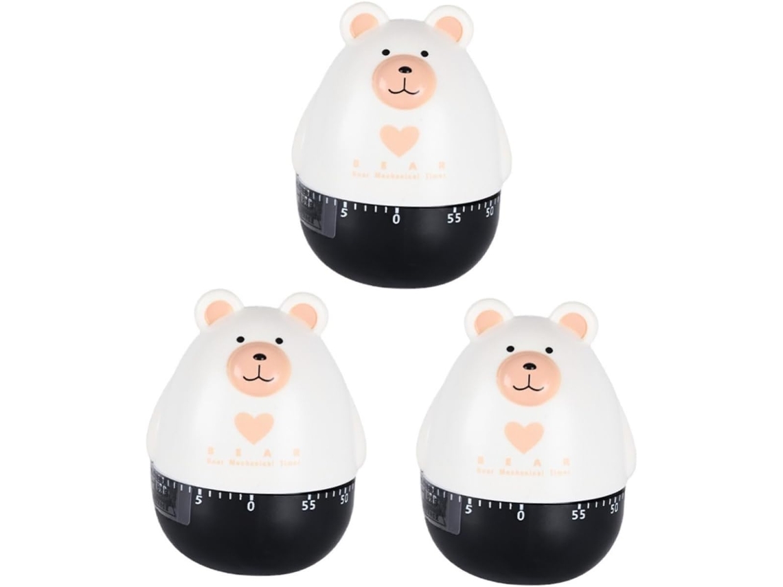 Temporizador mecánico moderno de 3 piezas con cuenta regresiva para hornear y cocinar - Temporizador de cocina Vayotoy