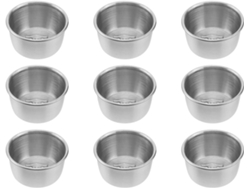 Juego De 9 Cuencos Para Salsa De Acero Inoxidable 304, Pequeños Recipientes Para Condimentos.