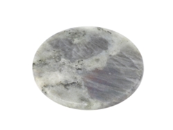 Base de cristal de cuarzo, aislada, mesa de comedor decorativa, para el hogar, gris, estilo elegante