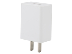 Adaptador De Corriente 2.1a 5v Conversor De Carga Rápida Plug Adaptador Blanco