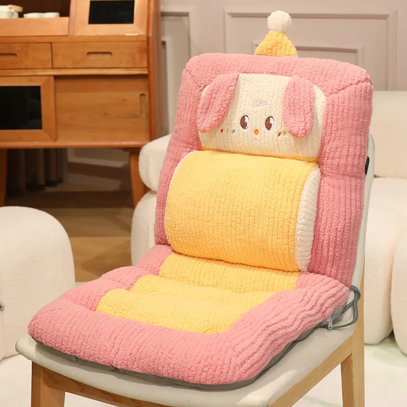 (80 Cm De Altura, Perro Con Orejas Grandes Y Sombrero) Almohada Lumbar Para Adultos Con Forma De Animal, Suave Y Cómoda.