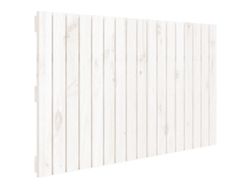 Maison Exclusive - Cabecero De Cama De Pared Madera Maciza Pino Blanco 108x3x60 Cm