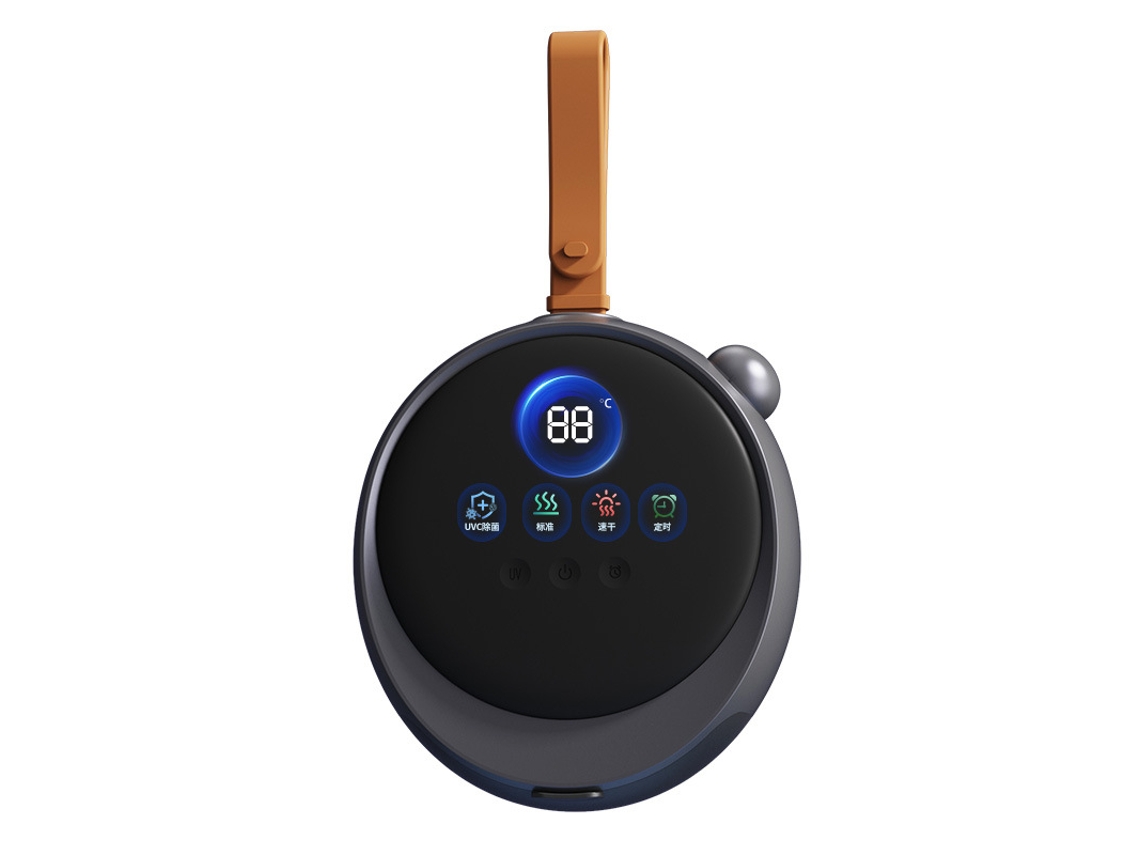 Secadora De Ropa Portátil, Compacta, Apilable Y De Secado Rápido Con Doble Ventilador Uv (estándar Europeo)